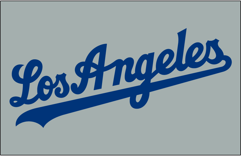 Los Angeles Dodgers 2007-Pres Jersey Logo fabric transfer
